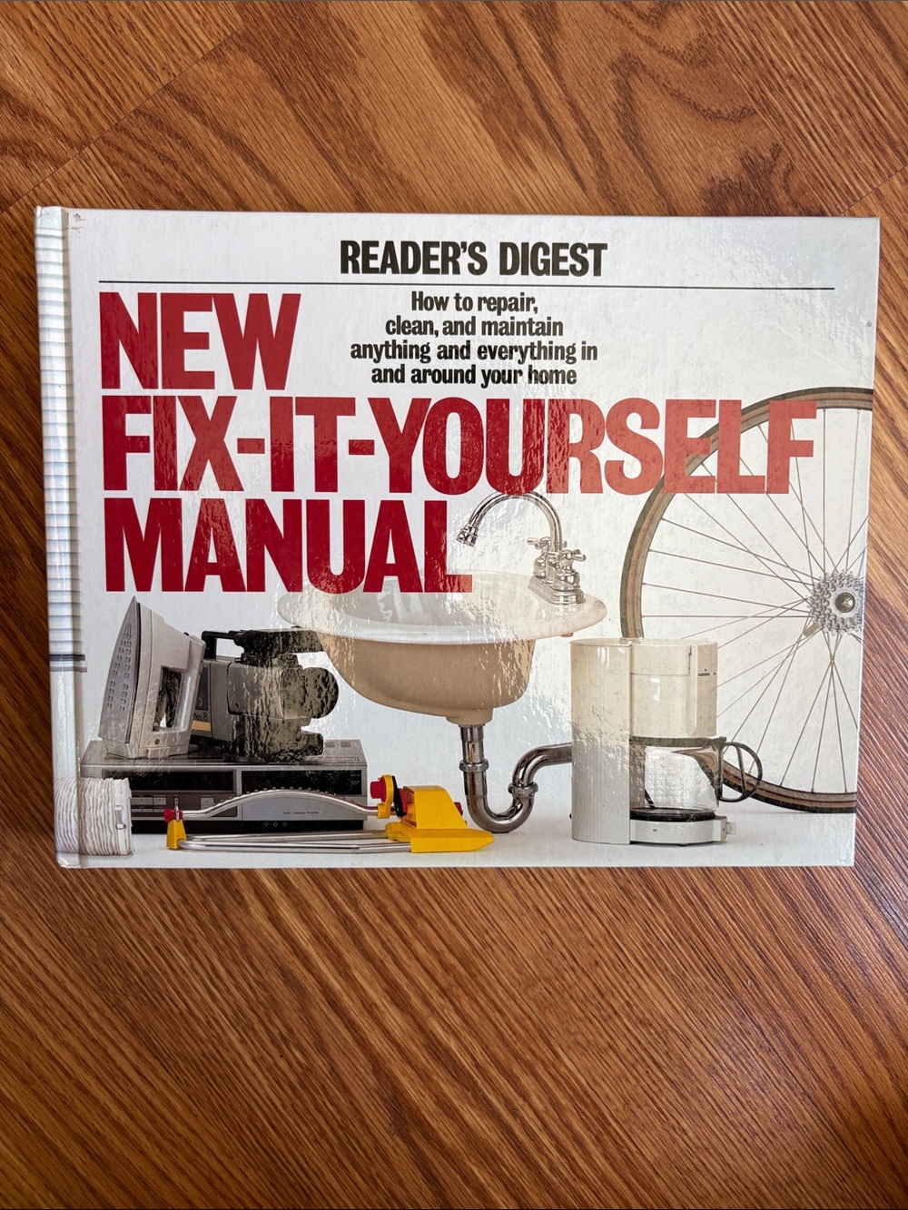 New Fix-It-Yourself Manual - White and Red Cover
